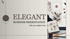 Elegant Business Presentation - Slide 1