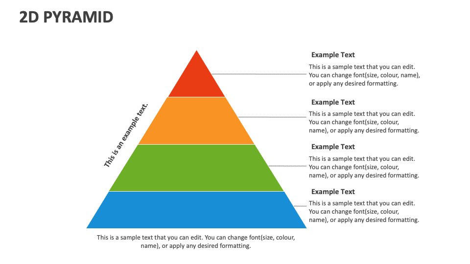 2D Pyramid Template for PowerPoint and Google Slides - PPT Slides