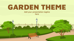 Garden Theme - Slide 1