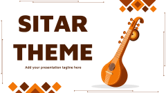 Sitar Theme - Slide 1